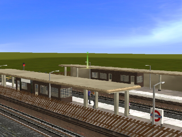 London Underground Art Deco Waiting Rooms London Underground Art Deco Waiting Rooms in Trainz